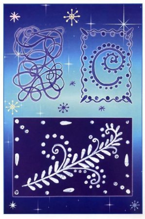 Морозные узоры рисование в подготовительной группе