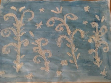 Рисование свечой