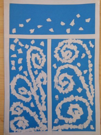 Рисование в старшей группе на тему волшебные снежинки