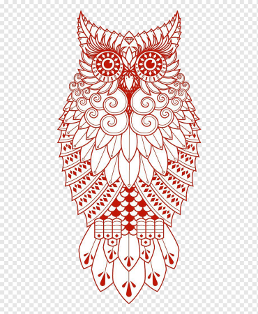 Стилизованное изображение Совы