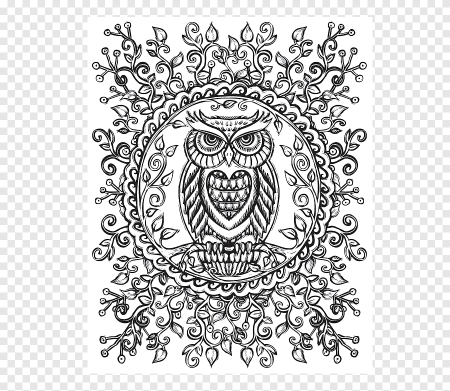 Сова орнамент