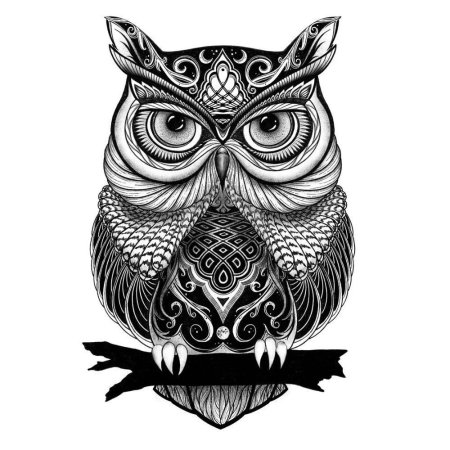 Тату Сова