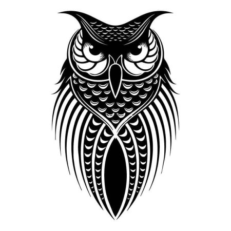Сова трайбл эскизы