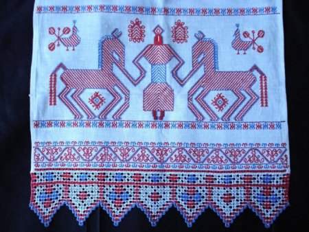 Гангур орнамент народной вышивки Славянского населения Кубани