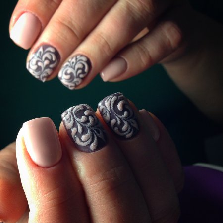 Узоры на ногтях