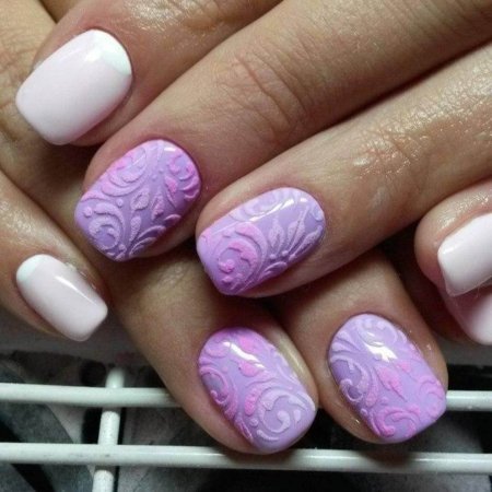 Объемный маникюр