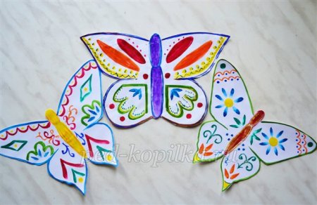 Рисование бабочка в подготовительной группе