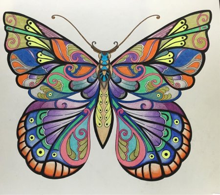 Стилизация бабочки