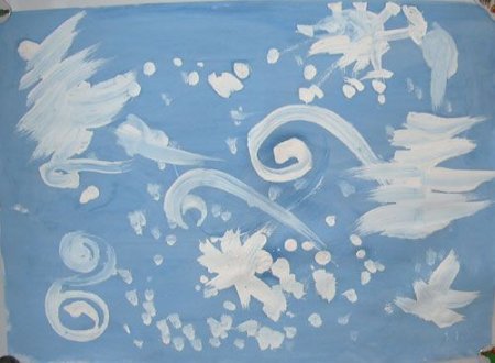 Рисование в подготовительной группе на тему зимние узоры