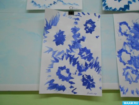 Узоры на окне рисование в подготовительной группе