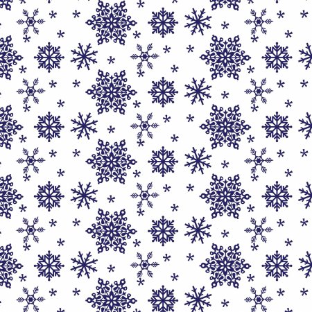 Снежинки паттерн