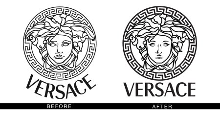 Версаче лого вектор