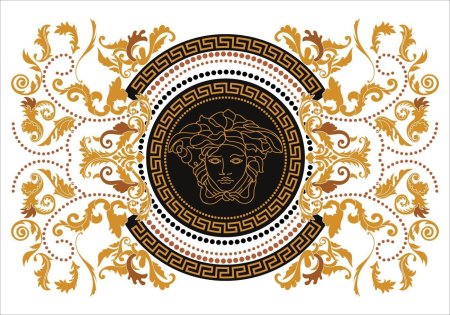 Греческий орнамент Версаче