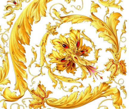 Орнамент Версаче Барокко