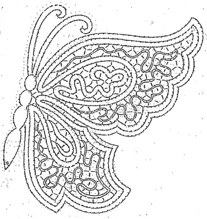 Сколок тигра Вологодское кружево