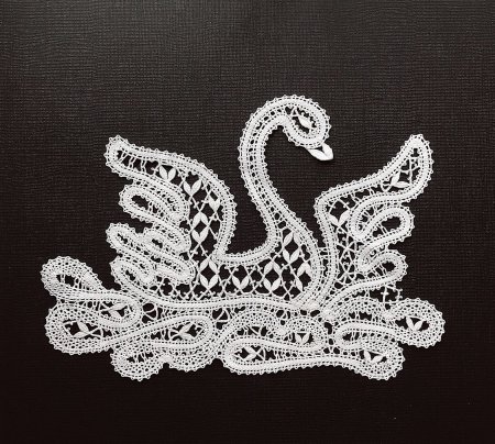 Сколок птичка Вологодское кружево