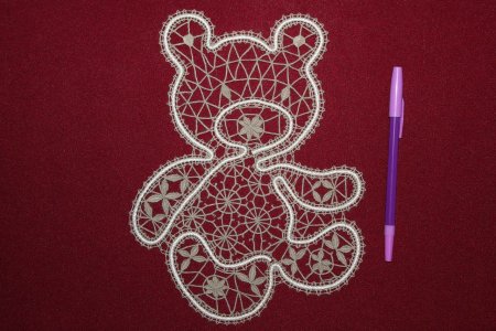 Сколок быка Вологодское кружево