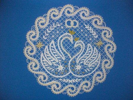 Панно вологодские кружева сколки