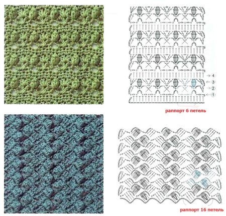 Узоры для вязания крючком