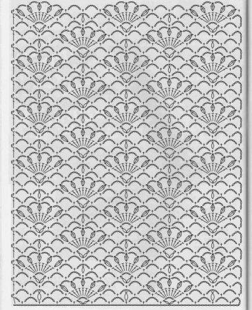 Мелкий рисунок крючком