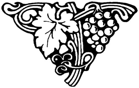 Церковный орнамент Виноградная лоза