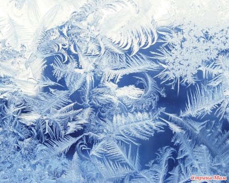 Мороз на окнах для детей