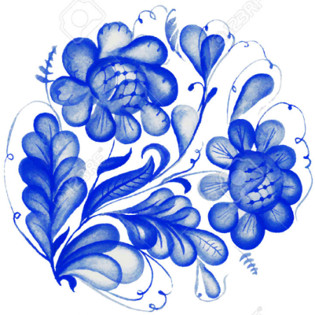 Росписи Городецкая Жостовская Хохломская Гжель