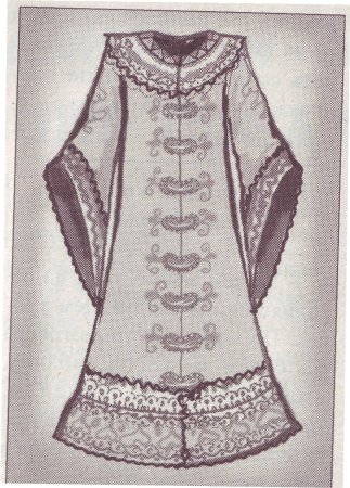 Летник в одежде древней Руси