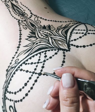 Хна для рисования на теле