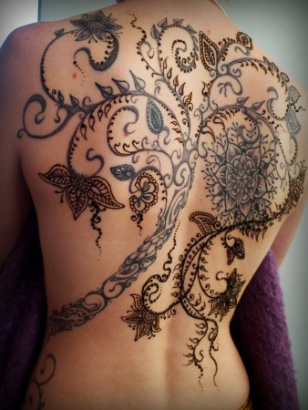 Тату узоры женские