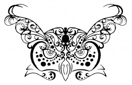 Женский орнамент эскиз