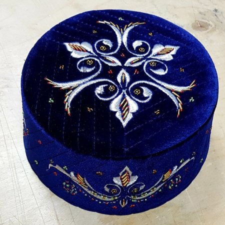 Тюбетейка орнамент Лилия