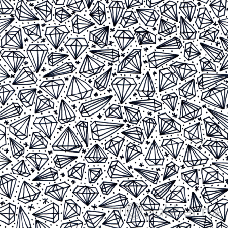 Красивый черно белый принт