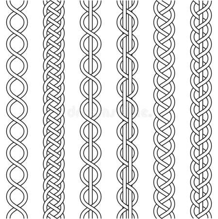 Коса иллюстрация