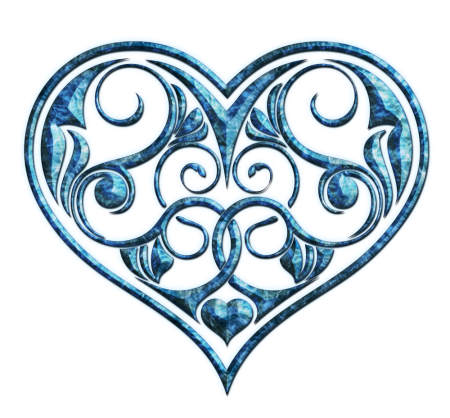 Орнамент в виде сердца