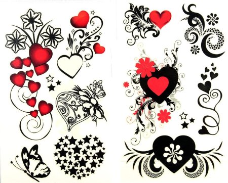 Тату узоры для девушек