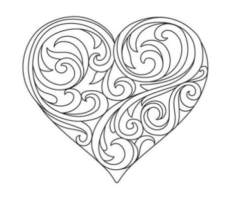 Сердечко эскиз