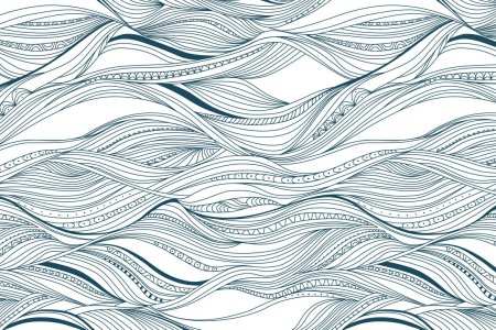 Волнообразный узор