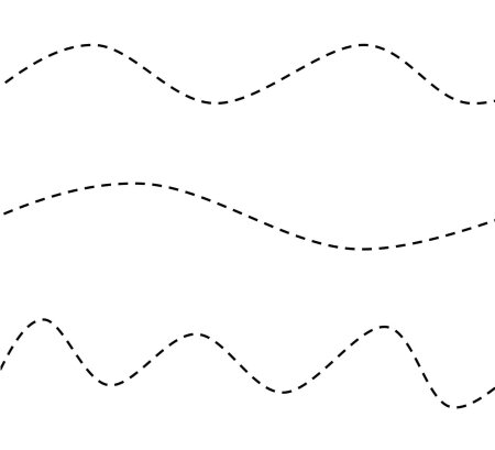 Линии для вырезания для детей