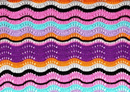 Узор Миссони зигзаг