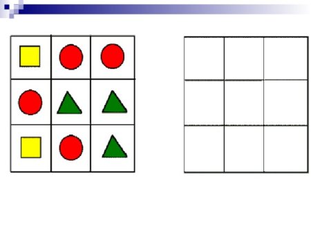 Фигуры по памяти
