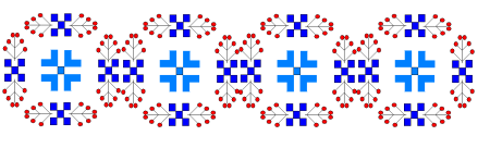 Рисование орнамента в Paint