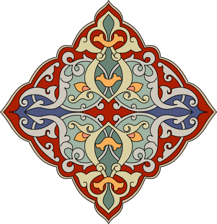 Арабский Багдади орнамент