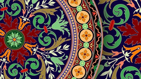 Миллий орнамент Узбекистан