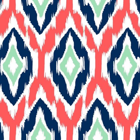 Атлас узбекский икат