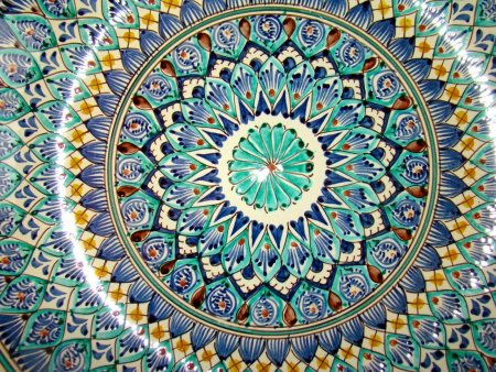 Поливная керамика в Самарканде