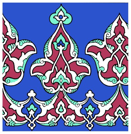 Турецкий национальный узор