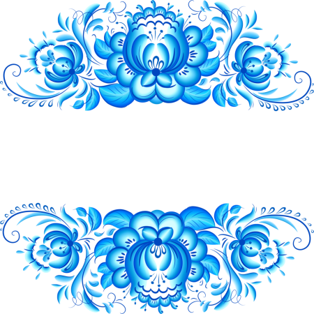 Гжель орнамент