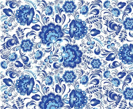 Вензель синий