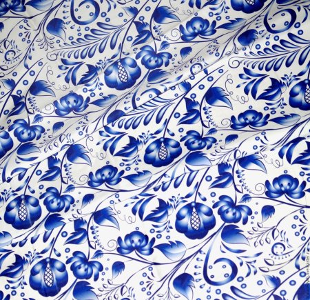 Гжель паттерн